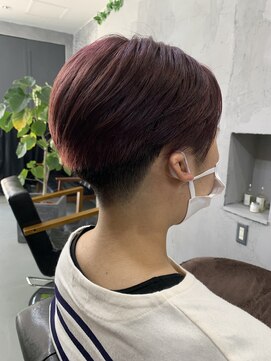 フロープ(frope) frope ピンクベージュな刈り上げ女子@加藤