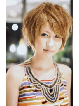 アマート(AMATO) 【AMATO】スタイリッシュショート☆シースルーカラー☆