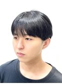 10代/20代/学生/シースルーマッシュ/ツーブロック/カジュアル