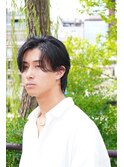 ミディアムニュアンスセンターパート