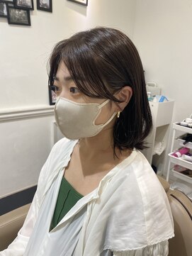 アリーズ シブヤ(ALLYS shibuya) 顔周りカット 小顔  おくれ毛カット