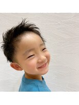 ヘアーサロン エンス(hair salon Ens)&nbsp;ツーブロックアップバングアシメ