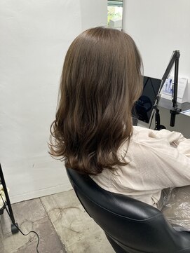 イレス 札幌円山店(IRESU) ドレスヘア/ショコラアッシュ/縮毛矯正・ストレート