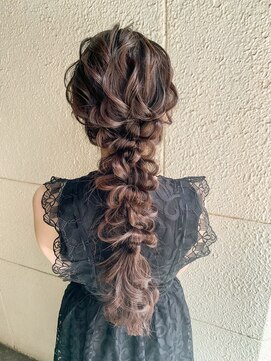 セットサロン ラビッシュポー(Setsalon RabichePow) 編みおろし