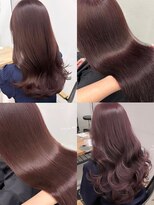 フォンズ(FONS)&nbsp;表参道韓国艶カラー＊グレージュパープルラベンダーピンクカラー