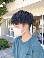 グート ヘアーメイク(gut HAIR MAKE) メンズ ルーズツイストスパイラルパーマ 緩めパーマ