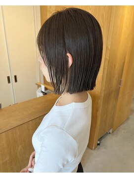 トリート 西船橋店(TREAT) 切りっぱなしボブ外ハネボブぱつっとボブ