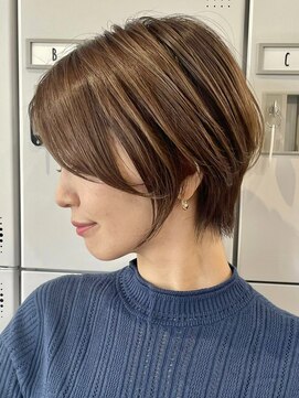プルーヴ 秋葉原(prove) 30代40代大人女性/前髪ありショートボブ/ショートヘア/髪質改善