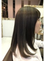 ドゥ スタイル 三国ヶ丘店(Duex Style) 明るい白髪ぼかし×イルミナカラー　＋髪質改善トリートメント