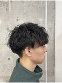 ソフト波打ちパーマ