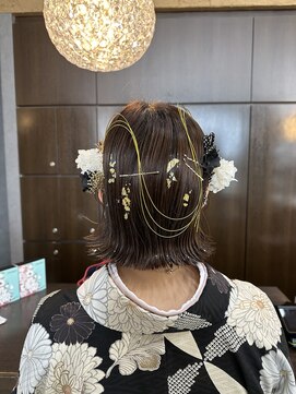 アールトゥーヘアー(art To Hair) 袴セット/ボブセット/ヘアセット/.ボブ