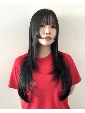 カシェル(cashel) レイヤーカット×姫カット