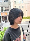 CAF FUKO 黒髪/レイヤーボブ/レイヤーカット/大阪/心斎橋