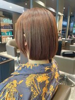 アイフィールアヴェダ 船堀店(i feel AVEDA)&nbsp;【木村】軽さを出した切りっぱなしボブ