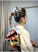 振袖着付け＋ヘアーセット
