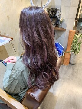 ジョージ(Jo-Ji) ラベンダーグレージュ ラベンダーベージュ ハイライト