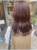 可愛い暖色系はこのカラー