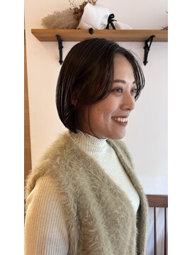 ガーランド (Garland) ☆切りっぱなしボブ/暖色カラー/前髪/原宿神宮前