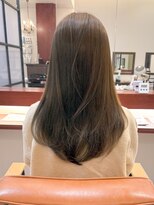 マーリャヘアー(mallia hair)&nbsp;レイヤースタイルレイヤーカットロングレイヤー小顔スタイル