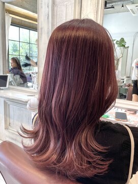 リコ バイ マリス(Liko by maris) ブリーチなしピンクカラー/髪質改善