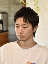リム メンズヘア(LIM men's hair)&nbsp;短髪フェザーショートウルフ【メンズカット/倉敷/中島】