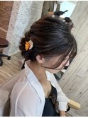 ヘアアレンジ　ヘアセット
