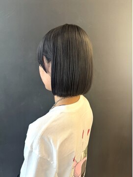 美容室BJ アッシュグレーカラー