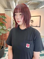 ノエ(noe) ミディアムヘア/デザインカラー/フェイスフレーミング/栄c219