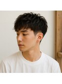 SOUPREXツーブロックショート　20代 30代 40代 50代 60代 学割