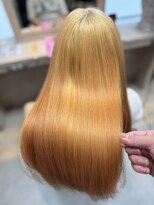 ラディシュ さがみ野(RADISH)&nbsp;髪質改善メテオトリートメントで作るうる艶ミルクティーベージュ