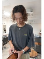 ラボ(LABO)&nbsp;グランジパーマ×アメカジパーマ×メンズボブ　10代20代30代40代