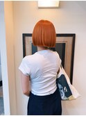 オレンジボブ　ケアブリーチ