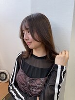 ロンドアベニール 北千住(Lond avenir)&nbsp;暗めカラー/ボブ顔周り/前髪/レイヤー/髪質改善/縮毛矯正/北千住