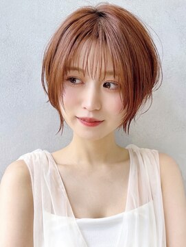 セイドット オモテサンドウ(Say. omotesando) Say.ショートボブくびれショートモーヴピンクコーラルオレンジ