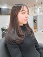 ラッキーヘア 加古川(Lucky Hair) お顔回りカットで抜け感×レイヤーカットで動きあるロングに◎
