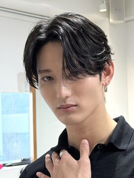 ロンドリメゾン 原宿(Lond re Maison.) men's/メンズ曲がる縮毛矯正/ニュアンスパーマ/黒染め/原宿