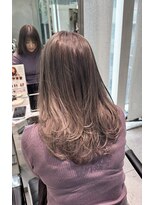 シェリ ヘアデザイン(CHERIE hair design)&nbsp;レイヤーカット×グラデーションカラー［福岡/天神/美容室］