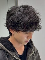 フィフス 渋谷(fifth) 渋谷ツイスパメンズパーマシャドウパーマセンターパートウルフ