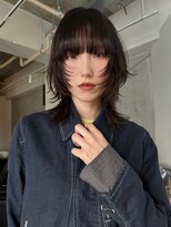 シティ 薬院(SITY.)&nbsp;レイヤーカット 顔周りカット ブリーチなしダブルカラー