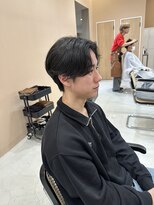 ジジ インターパーク 宇都宮(Gigi)&nbsp;メンズカット/センターパート/毛流れパーマ