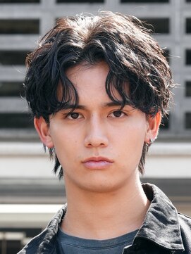 フィフス 渋谷(fifth) 渋谷波巻きツイストスパイラルシャドウルーズパーマツーブロック