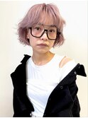 【top stylist 本田愛】フレンチボブと柔らかさくすみピンク