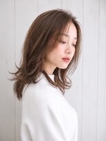 フラン(Franc) ミディアム/くびれレイヤー/透明感カラー/髪質改善/艶髪