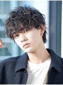 【alpha 新宿】マッシュ×シャドウパーマ