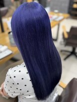 ラウル(Laulu)&nbsp;艶髪ブルーバイオレット｜青紫カラー×ロング