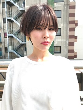 フェブ(fev) 【fev shuho】コーラルグレージュ×ショート