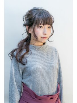 シータ ふじみ野(THETA) 編み込みで☆ゆるふわハーフアップ 【シータ ふじみ野】