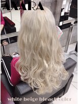 アザラ(AXARA)&nbsp;【 AXARA 海老名 】ホワイトベージュ・ブリーチカラー
