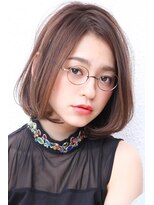 モニカ 西宮北口(Monica)&nbsp;大人かわいいグレージュ小顔ナチュラルショートボブ
