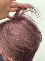 ペイププロドアイコン 博多(Peyp prod ICON)&nbsp;博多　くびれショート暖色系カラーアッシュピンク